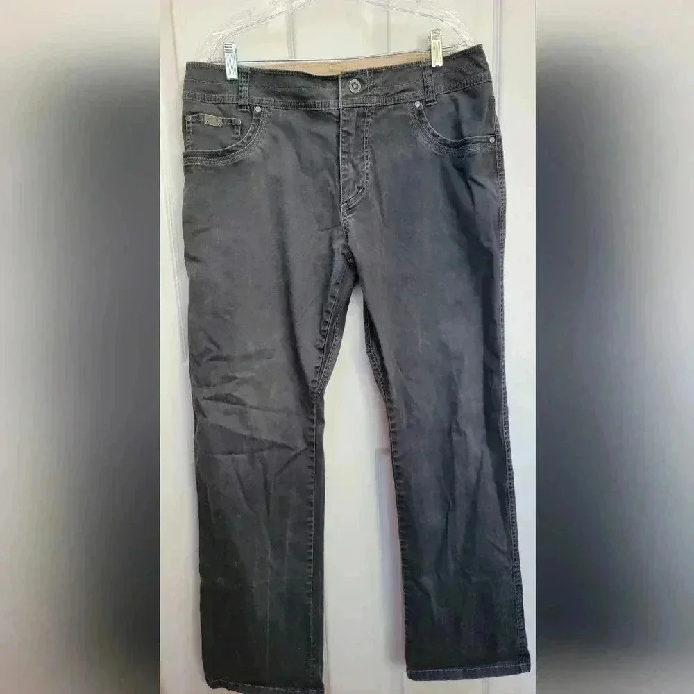 Kuhl Men's Gray Hiking or Chino Pants Size 36×32